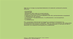 Desktop Screenshot of geasrl.info